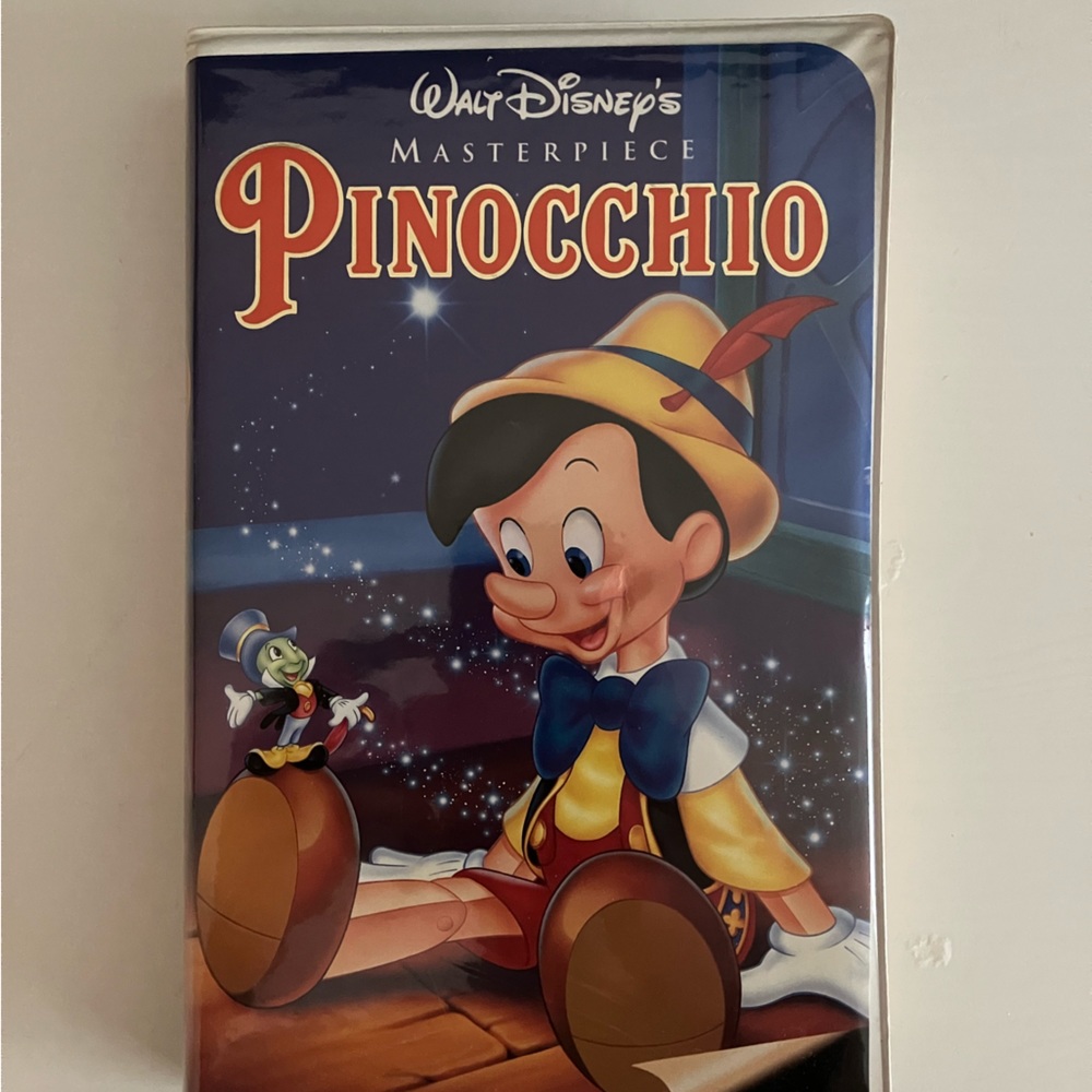 Rare Pinocchio VHS tape